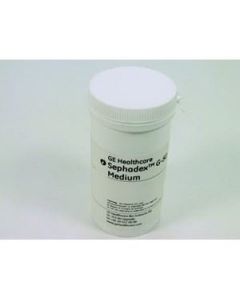Cytiva Sephadex G-50 med, 100 g Sephadex G-50 med is well established gel filtration med